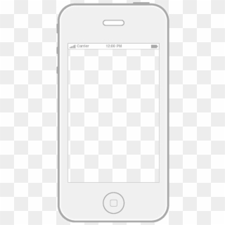 Blank Iphone Png - Blank White Iphone Png Clipart