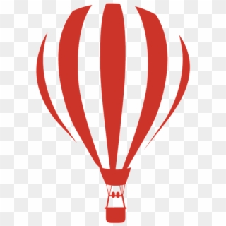 Black And White Air Balloons Clipart , Png Download - Hot Air Balloon Black And White Png Transparent Png
