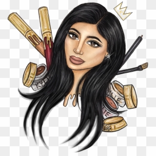 Kylie Jenner By David Lee Illustrations Clipart