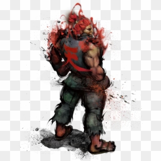Street Fighter Personagens Png - Akuma Street Fighter Clipart