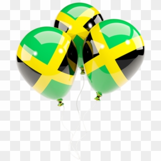 Illustration Of Flag Of Jamaica - Balloon Clipart