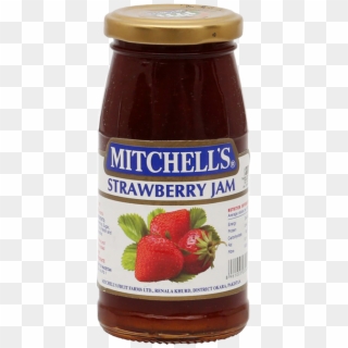 Mitchells Strawberry Jam 340 Gm - Mitchell's Blackcurrant Jam Clipart
