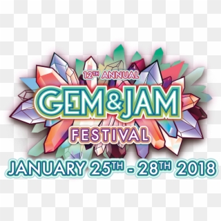 Gem & Jam Festival - Gem & Jam Festival Clipart