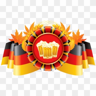 Free Png Download Oktoberfest Decor German Flag With - Oktoberfest Bier Oktoberfest Paulaner Png Clipart