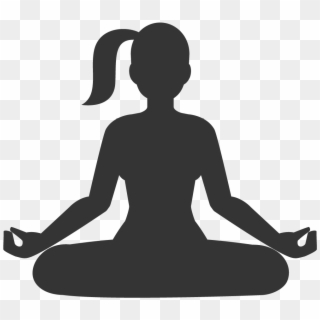 Yoga Sitting Peace Subscribe Asana Inner Meditation - Sitting Clipart