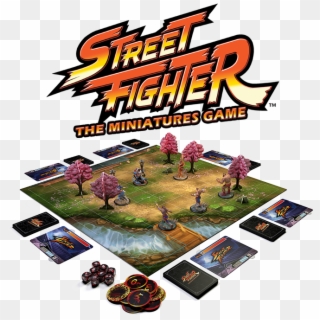 Jasco Games Has Created A Kickstarter Campaign For - Street Fighter Board Game Clipart