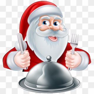 Come Enjoy A Traditional Event At The American Legion - Santa Claus Eating Png Clipart