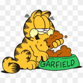 Garfield Eating Something - Garfield Eating Clipart