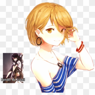 Cute Anime Hairstyles Short Hair Women Hairstyles Png - Anime Girl Short Hair Clipart