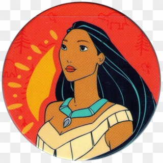 World Pog Federation > C&a > Pocahontas 08-pocahontas - Pocahontas Milk Cap Clipart