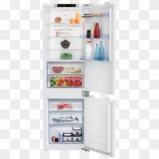 22" Built In Bottom Freezer Refrigerator - Beko Bcn130002 Clipart