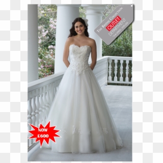 Outlet Gowns Are Constantly Sold And Added But Here - Sincerity Bridal 4026 Clipart