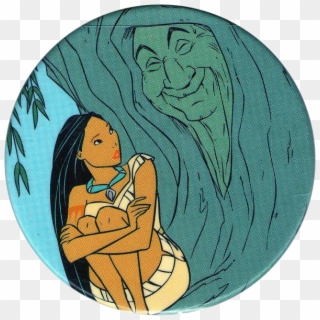 World Pog Federation > Selecta > Pocahontas 01 Pocahontas - Grandmother Willow Transparent Clipart