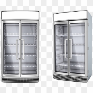 Io™ Monitors The Cold Storage Environment To Keep Food - Showcase Refrigerator Illust Clipart