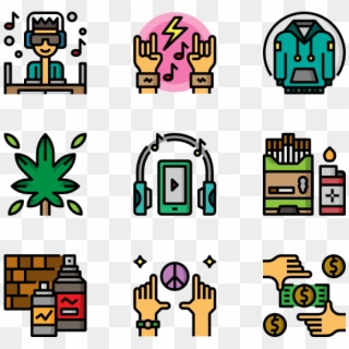 Hip Hop - Agriculture Icons Clipart