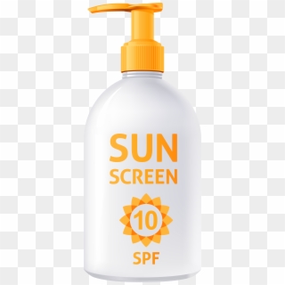 Sunscreen Png Clipart Picture - Sunblock Lotion Transparent Png