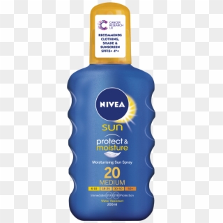 Sunscreen Png - Nivea Sun Spray Clipart