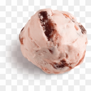 Strawberry Ice Cream Scooped - Soy Ice Cream Clipart