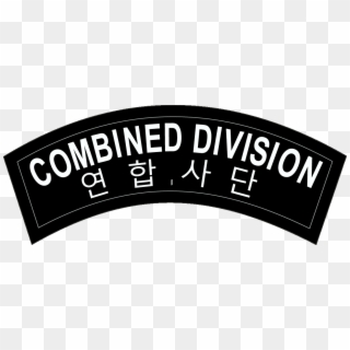 Us Army Combined Division Tab - 2id Combined Division Patch Clipart