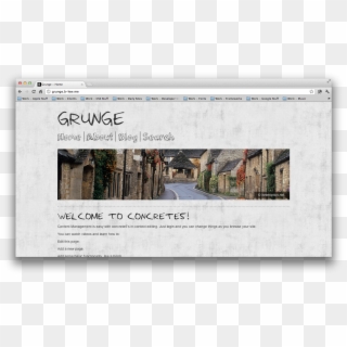 Grunge - Castle Combe Clipart