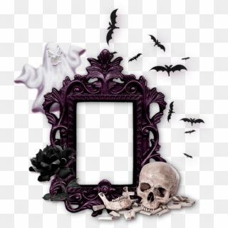 Cadre Png Gothique, Halloween - Picture Frame Clipart