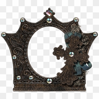 Gothic Princess Frame - Antique Clipart