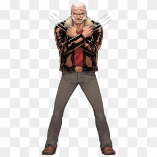 Wolverine Costume - Old Man Logan Marvel Now Clipart