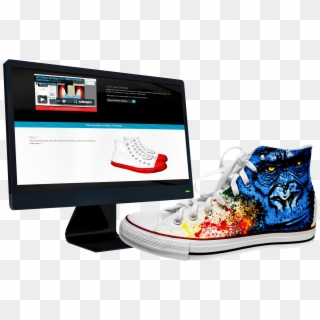 Brother Dtg Launches New Page On How To Digitally Print - Sneakers Clipart