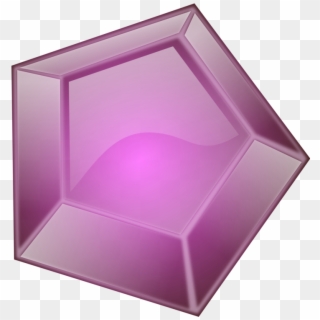 Gemstone Purple Diamond Lilac Violet - Purple Gemstones Clipart - Png Download