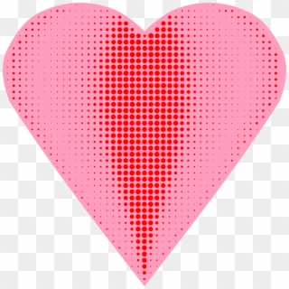 This Free Icons Png Design Of Heart Halftone Clipart