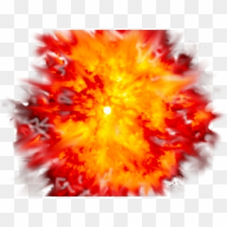 Explosion Clipart Fire - Youtube Green Hair Gaming - Png Download