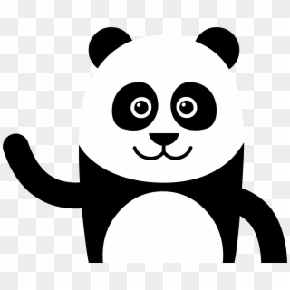 Panda Png - Cute Panda Tshirt Design Clipart