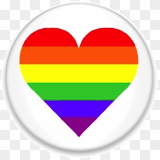 Rainbow Heart Png - Happy Valentines Day Lgbt Clipart