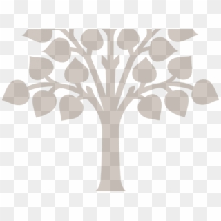 Roots Clipart Tree Outline - Bo Tree Clip Art - Png Download