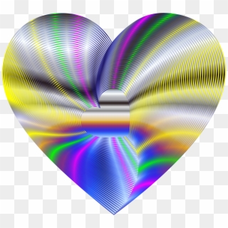 This Free Icons Png Design Of Golden Heart Of The Rainbow Clipart