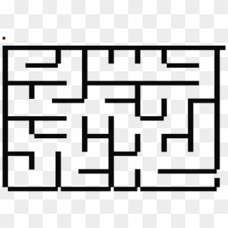 Simple Maze - Maze Png Simple Clipart