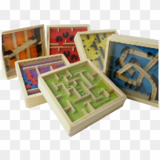Kids Wooden Maze Puzzles - Wood Clipart
