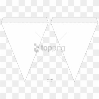 Free Png Pennant Banner Template Png Image With Transparent - Triangle Pennant Banner Png Clipart