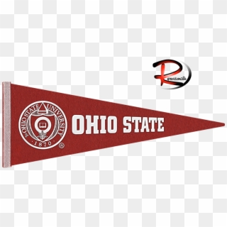 Repositionable Pennant Sale - Ohio State Pennant Png Clipart