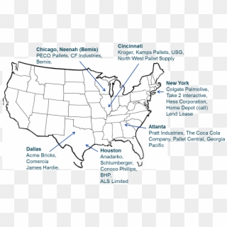 The Following Will Outline Further Detail And Observations - Usa Map Outline Clipart