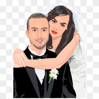This Free Icons Png Design Of Bride And Groom Wedding Clipart