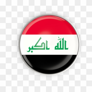 Round Iraq Flag Png Clipart