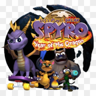 Year Of The Dragon" Is The Third Entry In The Successful - Spyro Year Of The Dragon Clipart