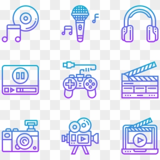 Music And Multimedia Clipart