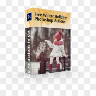 Retro Photoshop Actions Cover Girl - Santa Claus Clipart