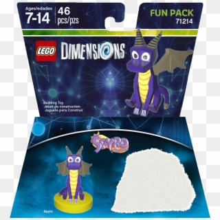 Spyro Lego Dimensions - Lego Dimensions Dc Comics Clipart