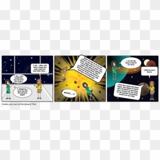 The Universe - Cartoon Clipart