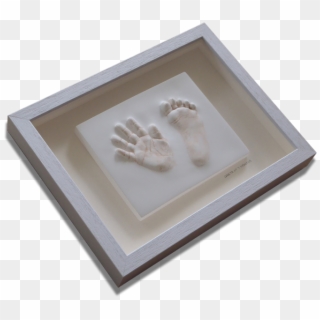 Baby Hand And Foot Prints - Picture Frame Clipart