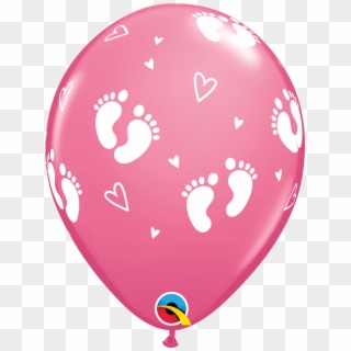 Pink Baby Balloons Clipart
