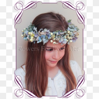 Dusty Pastel Floral Halo Flowers For Ever After Artificial - Cake With Red Roses Clipart